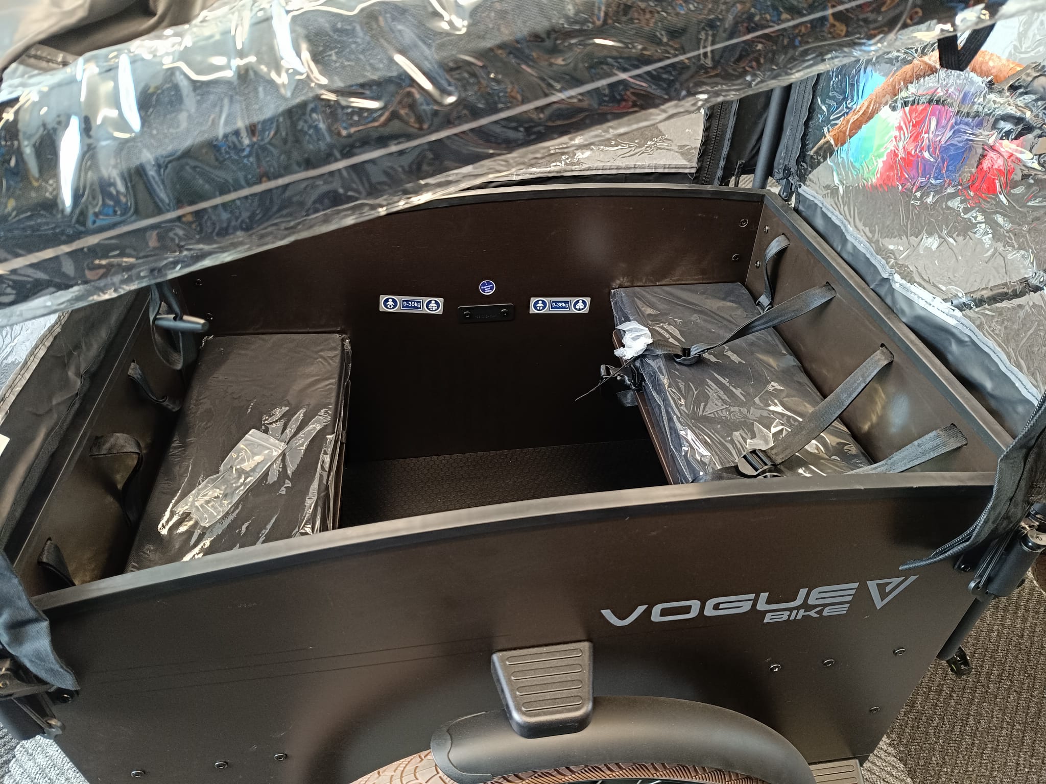 Vogue Caddy Electrische Bakfiets